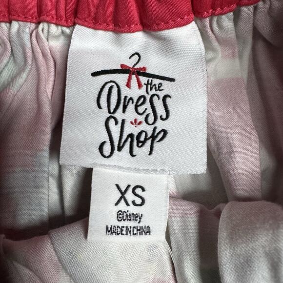 Disney Dress Shop Epcot United Kingdom Skirt Women's XS UK Flag Floral WDW NWT - Picture 3 of 10